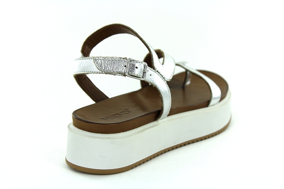 Inuovo sandales nu pieds 8716 argent1191303_3