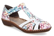 RIEKER M1650.92<br>Cuir Weiss