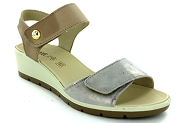 STEFANY F23.333.003 7278022 D.CELESTE:Cuir/Taupe/