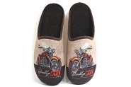 LA MAISON DE L ESPADRILLE 6734.5<br>TISSU Marron