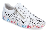 RIEKER M2357.80<br>Cuir Blanc