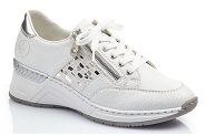 RIEKER N4322.80<br>Cuir Blanc