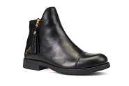 GEOX J5449C<br>Cuir Noir