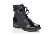 RIEKER Z6802.00<br>Cuir Noir