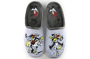 LA MAISON DE L ESPADRILLE L23.6 LUCKY LUKE<br>TISSU Gris