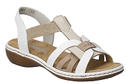 RIEKER 65918.81<br>Cuir Weiss