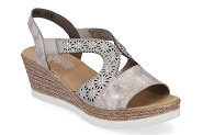 RIEKER 61916.91<br>Cuir Metallic