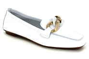 160997 HOLSEN:Cuir/Blanc/
