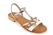 FILOMENA HIRONELA  C027083:Cuir/Blanc/