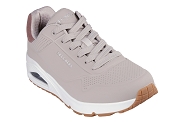 SKECHERS 183004 NAT UNO<br>Cuir Gris