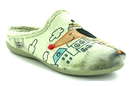  6502.8 CHIEN<br>TISSU PISTACHE 