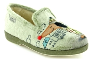  6503.8 CHIEN<br>TISSU PISTACHE 
