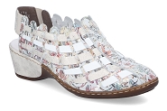 RIEKER 47156.92<br>Cuir Blanc