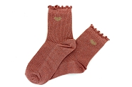 MILE MILA SOCKS.COEUR<br>Rose