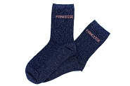 MILE MILA SOCKS.PRINCESSE<br>Navy