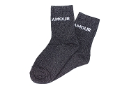 MILE MILA SOCKS.AMOUR<br>Noir