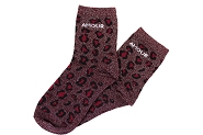 MILE MILA SOCKS.AMLEO<br>bordeaux