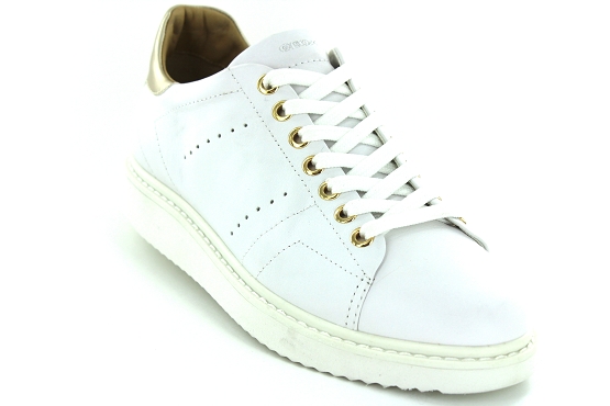 Geox baskets sneakers d724ba blanc1078101_1