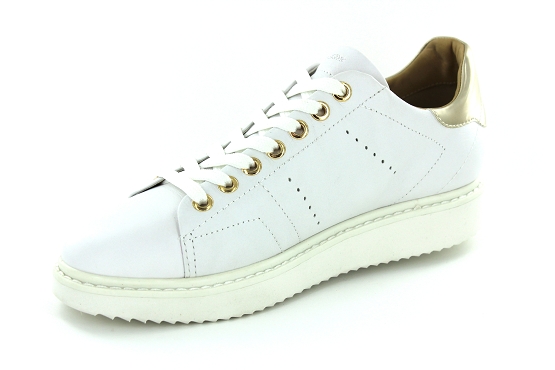Geox baskets sneakers d724ba blanc1078101_2