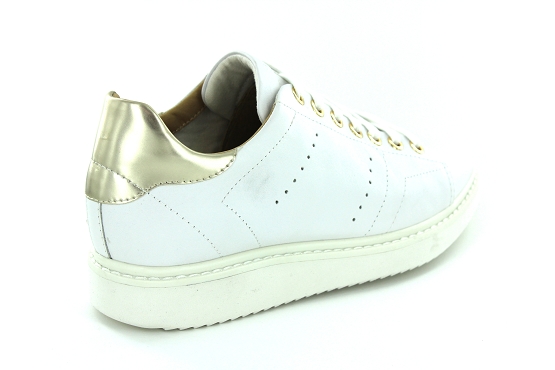 Geox baskets sneakers d724ba blanc1078101_3