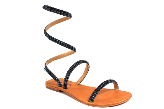 Les tropeziennes sandales nu pieds olga argent1096701_1