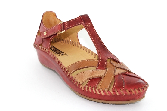 Pikolinos sandales nu pieds 655.0732c2 rouge1100402_1