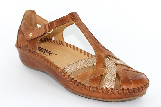 Pikolinos sandales nu pieds 655.0732c2 camel1100403_1