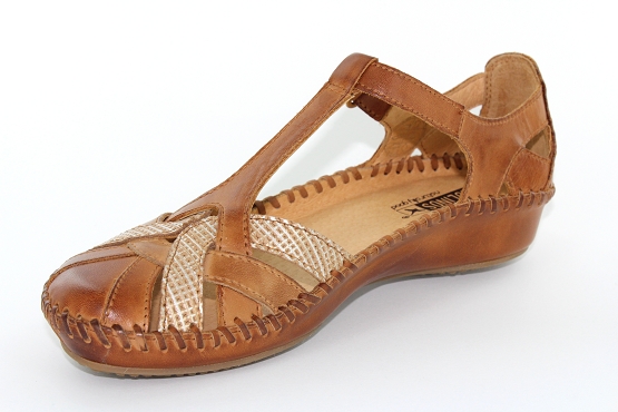 Pikolinos sandales nu pieds 655.0732c2 camel1100403_2