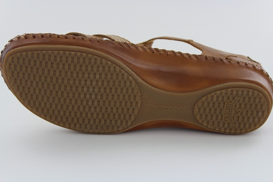 Pikolinos sandales nu pieds 655.0732c2 camel1100403_4