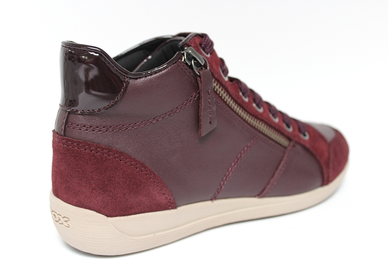 Geox baskets sneakers d6468c bordeaux1151301_3