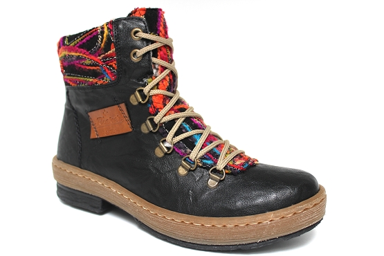 Rieker boots bottine z6743.00 noir1155301_1