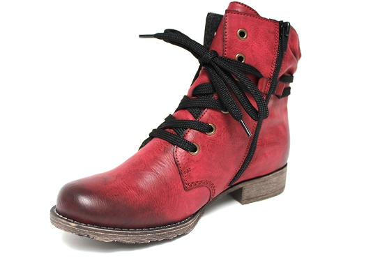 Rieker boots bottine 70829.35 rouge1155601_2