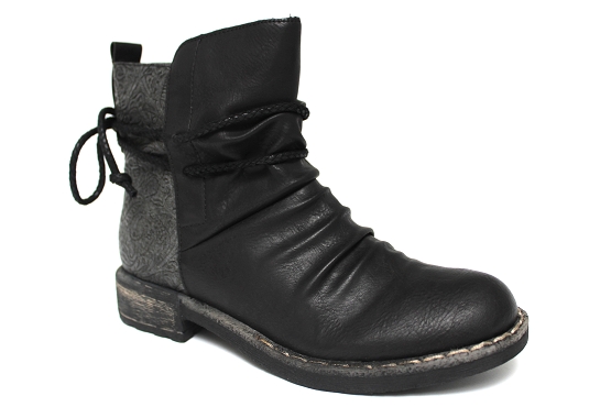 Rieker boots bottine 74688.00 noir1155701_1