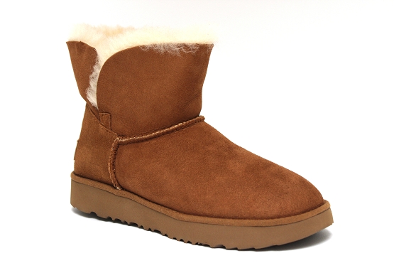 Ugg boots bottine cuff mini camel1171901_1