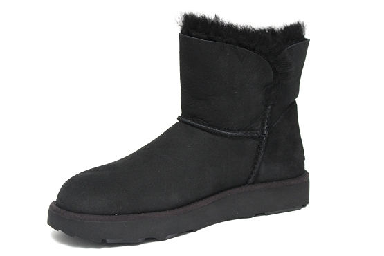 Ugg boots bottine cuff mini noir1171902_2