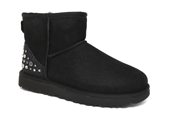 Ugg boots bottine mini studded noir1181901_1