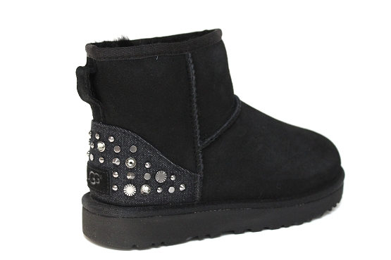 Ugg boots bottine mini studded noir1181901_3