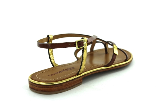 Les tropeziennes sandales nu pieds monaco camel1185501_3