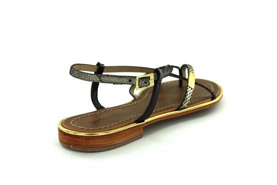 Les tropeziennes sandales nu pieds monaco noir1185502_3
