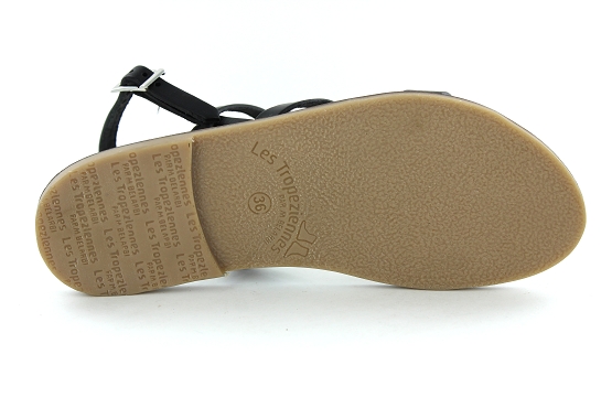 Les tropeziennes sandales nu pieds baden noir1185702_4
