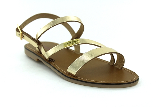 Les tropeziennes sandales nu pieds baden or1185703_1