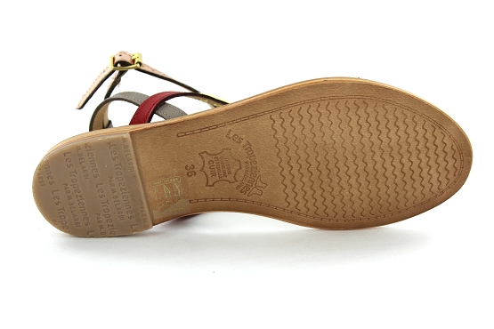 Les tropeziennes sandales nu pieds baily rouge1186001_4