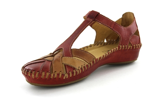 Pikolinos sandales nu pieds 655.0732c5 rouge1194703_2