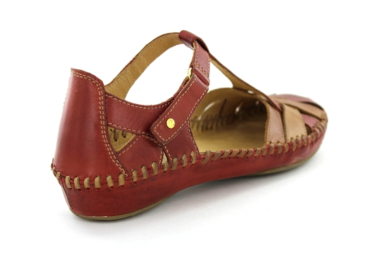 Pikolinos sandales nu pieds 655.0732c5 rouge1194703_3