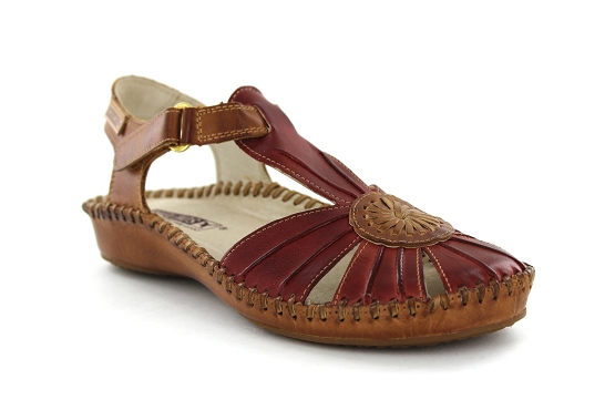 Pikolinos sandales nu pieds 655.8899c1 rouge1195101_1