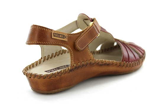 Pikolinos sandales nu pieds 655.8899c1 rouge1195101_3