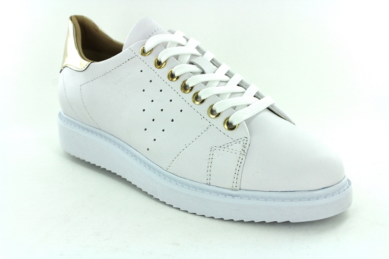 Geox baskets sneakers d724ba blanc1204301_1