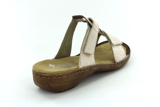 Rieker sandales nu pieds 608p9.62 beige1210801_3