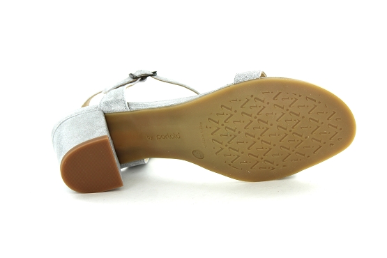 Perlato sandales nu pieds 10368 argent1213201_4
