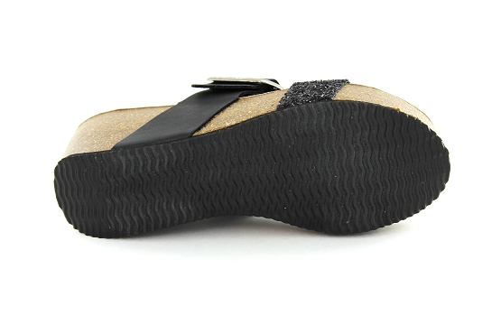 Kdaques sandales nu pieds culip noir1215801_4
